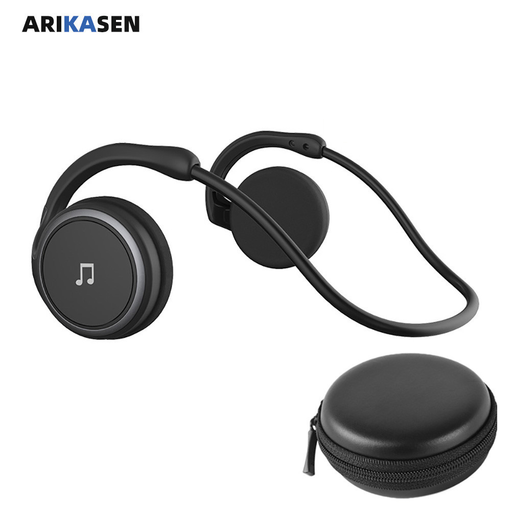 Phone Accessories Amazon - Bluetooth 5.0を搭載したワイヤレスヘッドセット,マイクとケースを備えた快適なオーディオデバイス,ランニングやスポーツ用の12時間の自律性