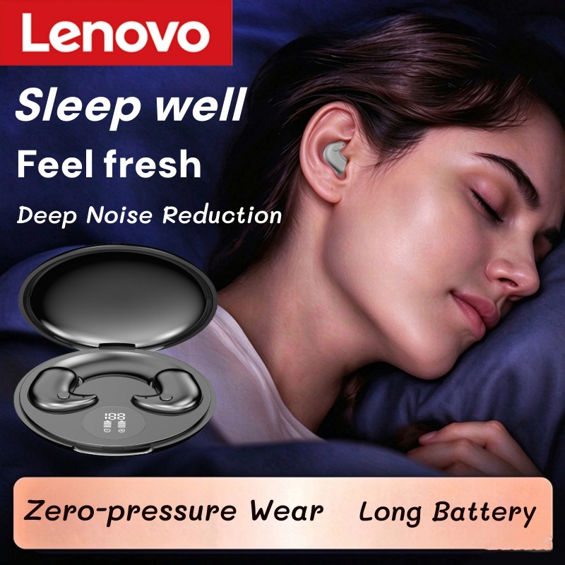 Phone Accessories Amazon - レノボ インビジブル スリープ ヘッドセット マイク付き ワイヤレス