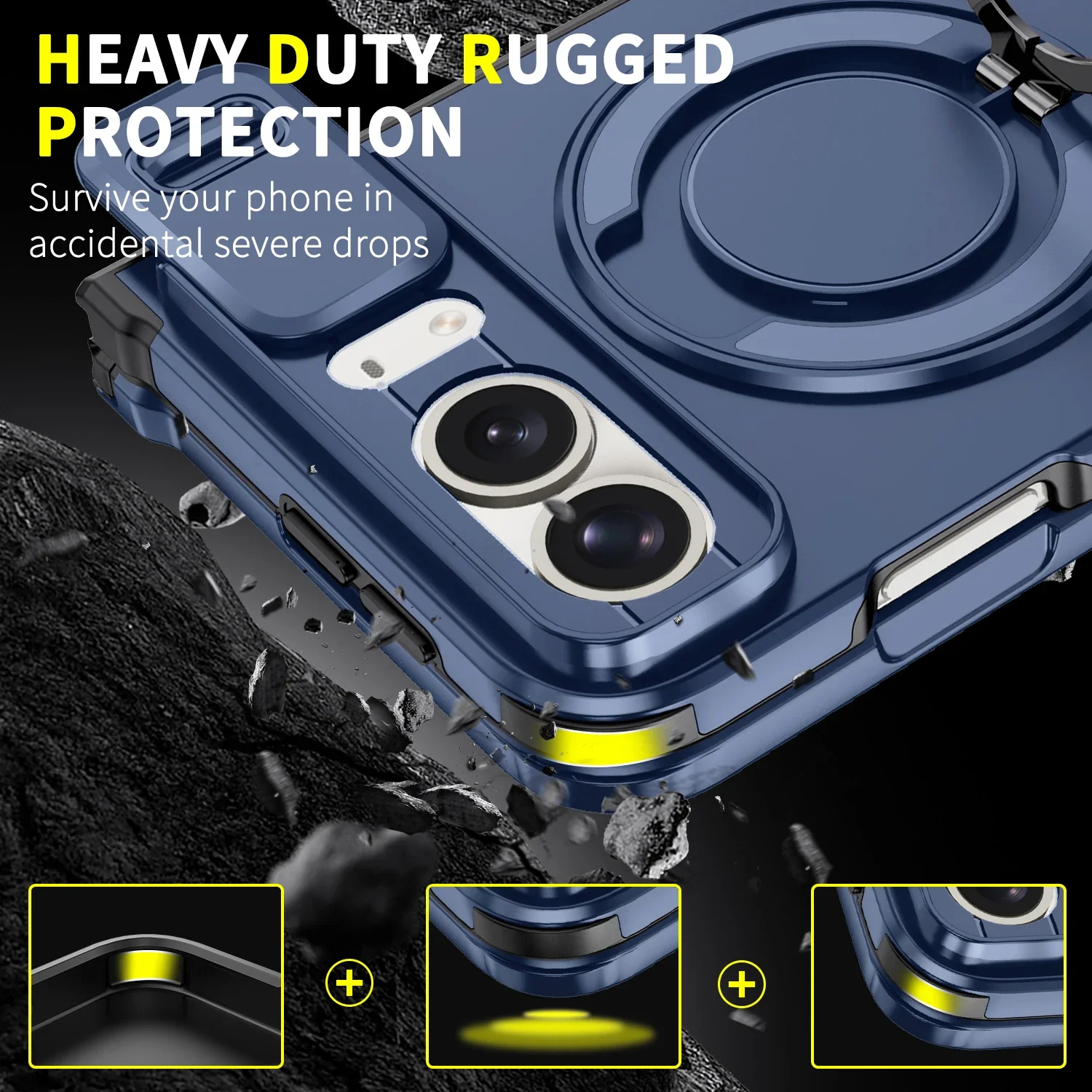 iPhone Duo用ケース、耐衝撃性に優れたスライド式保護 - Phone Accessories Holder Car のレビューと価格