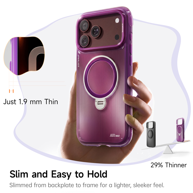 Baseus 360度 °   iPhone 18、17 P - Phone Accessories Useful のレビューと価格