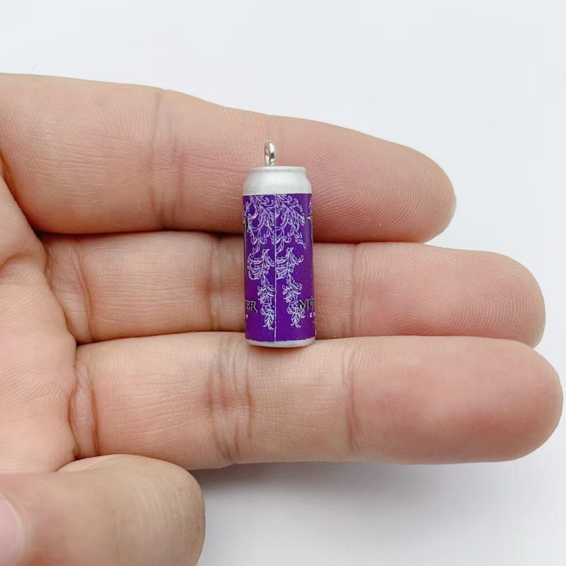 10個入り ミニチュア シミュレーション飲料缶 レジンチャー - Phone Accessories Charms のレビューと価格