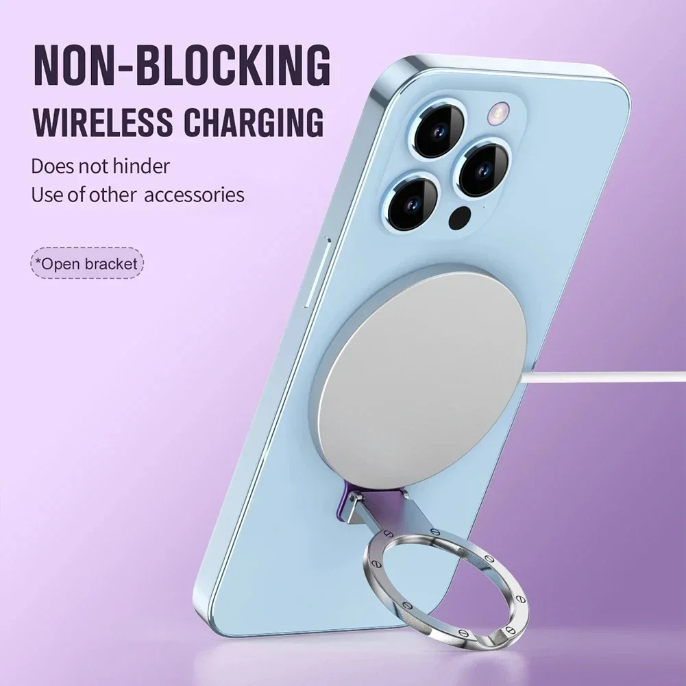 MagSafe対応、磁力リングホルダー、多角度調整可能、粘着 - Phone Accessories Useful のレビューと価格