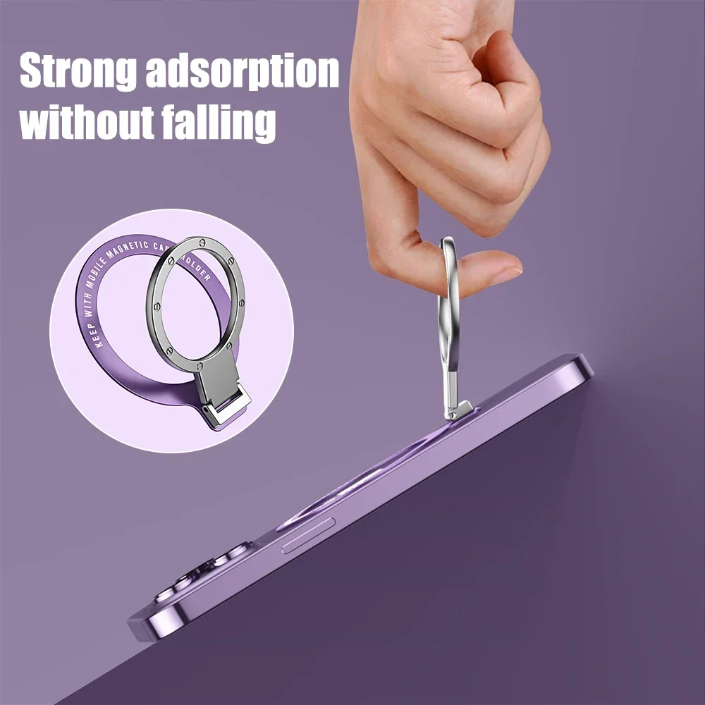 MagSafe対応、磁力リングホルダー、多角度調整可能、粘着 - Phone Accessories Useful のレビューと価格