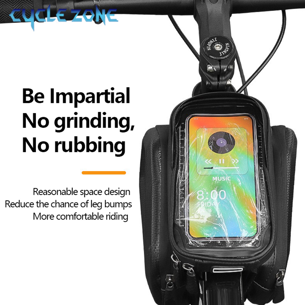 自転車フロントチューブフレームバッグ,タッチスクリーン電話ケ - Phone Zone Accessories & Repair Photos のレビューと価格