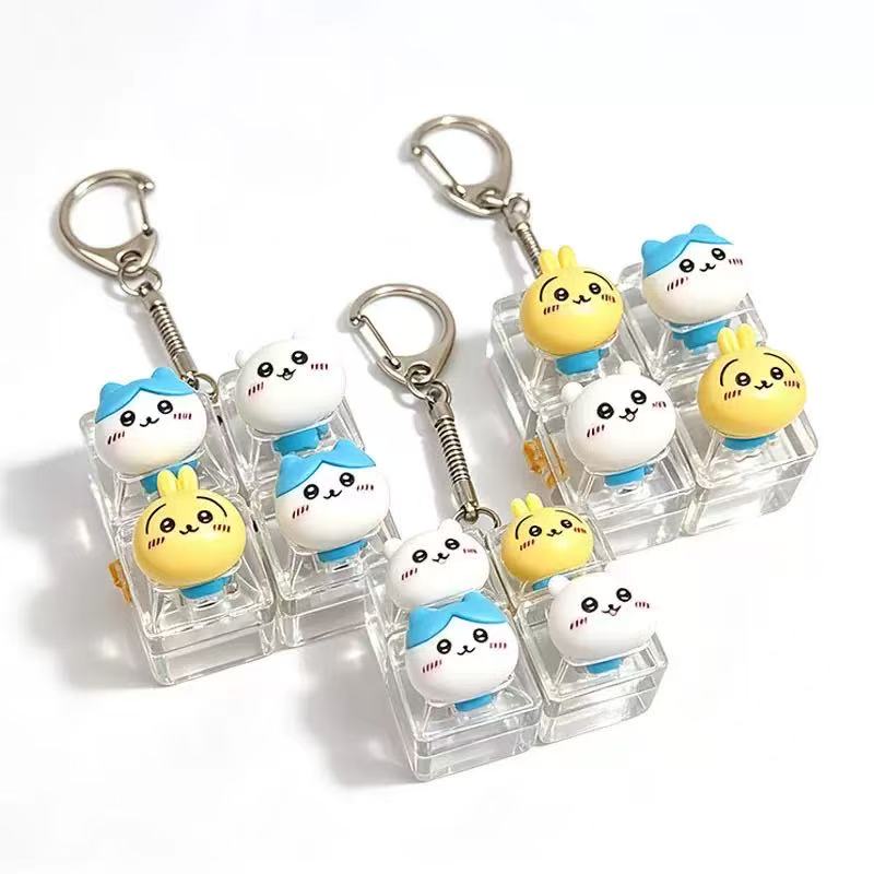 ちかわ 26鍵式 ストレス解消キーチェーン、4鍵式 上向きペ - Phone Accessories Charms のレビューと価格