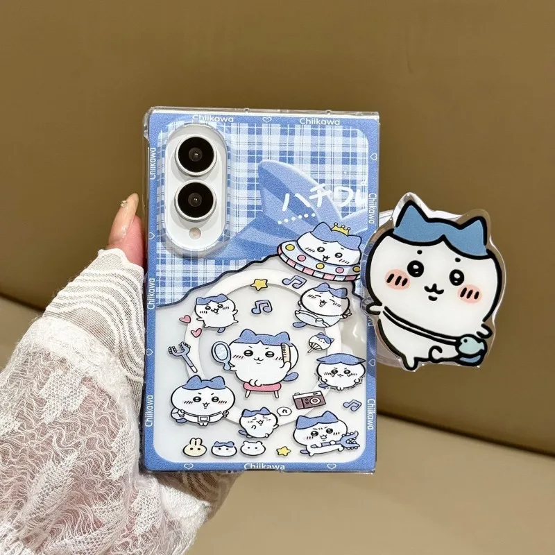 かわいい「ちいかわ」の「はちわ」デザインの磁石付きスマートフ - Phone Zone Accessories & Repair Photos のレビューと価格