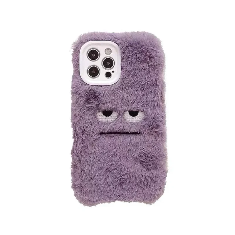 かわいいモンスターのぬいぐるみ風、ふわふわのiPhoneケー - Apple Iphone 15 のレビューと価格